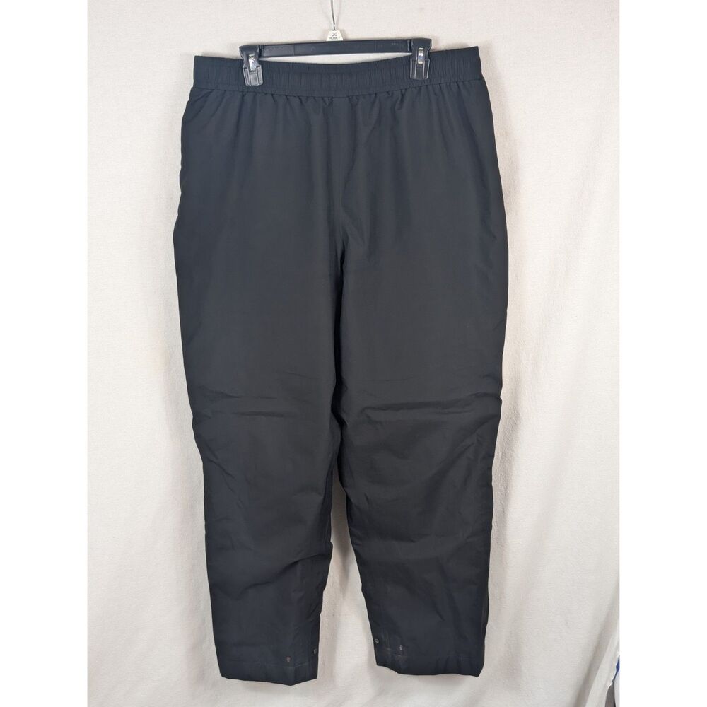 Zero Restriction Gore-Tex Rain Pants Black Men's Size Large